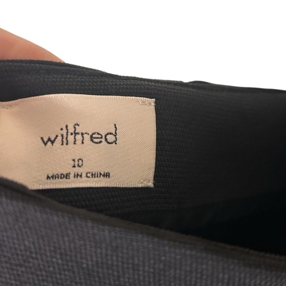 Aritzia Wilfred Écoulement Romper- Black- Size 10 - Picture 7 of 12